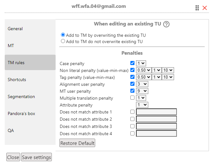 wfa setup tm rules IMAGE 01